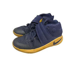 NIKE Basketball Shoes Size 5Y Blue and Yellow